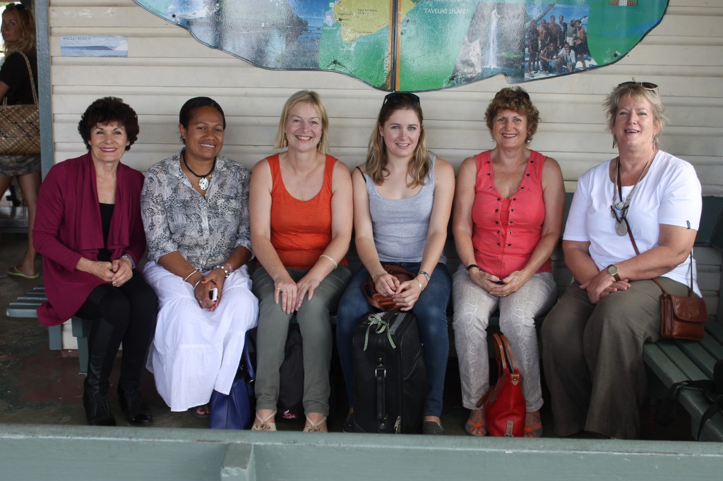 Rachel Warrender and Rotary team in Taveuni